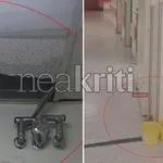 ΠΑΓΝΗ: Πλημμύρισε ο 4ος όροφος από τη βροχή – Έπεσε γυψοσανίδα σε διάδρομο (Βίντεο)