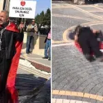 Τουρκία: Σοκαριστικό βίντεο από την αυτοκτονία απόστρατου αστυνομικού σε διαδήλωση για τις συντάξεις