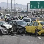 Τροχαίο στον Κηφισό: Σύγκρουση τριών οχημάτων – Προβλήματα στην κυκλοφορία προς Λαμία