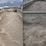 Κακοκαιρία στην Αττική: Φούσκωσε ο Κηφισός από τις ισχυρές βροχές – Σε επιφυλακή οι Αρχές (Βίντεο)