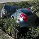 Αγρίνιο: Τροχαίο στο Γεφυράκι της Λεύκας – Δύο αυτοκίνητα κατέληξαν σε αρδευτικό χαντάκι