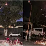 Σαντορίνη: Καλώδια ρεύματος «πετούσαν» σπίθες έξω από τα γραφεία του ΔΕΔΔΗΕ