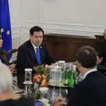 Με ελληνικές γεύσεις το δείπνο Μητσοτάκη – Ρούμπιο στο Tudor Hall