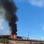 Ισπανία: Στις φλόγες τρένο με 380 επιβάτες στη Σαραγόσα – Επιχείρηση εκκένωσης (Βίντεο)