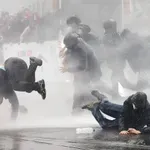 Βέλγιο: Επεισόδια σε νέες διαδηλώσεις για την παιδεία – Δακρυγόνα, σπρέι πιπεριού και καταγγελίες για αστυνομική βία