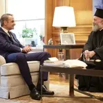 Μητσοτάκης: Συνάντηση με τον Αρχιεπίσκοπο Αυστραλίας – Στο επίκεντρο η ομογένεια