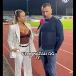 Τσεχία: Viral ο προπονητής που «πάλεψε» για να μην ρίξει ούτε βλέμμα στο ντεκολτέ δημοσιογράφου (Βίντεο)