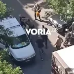 Θεσσαλονίκη: Άγριος καβγάς οδηγών κατέληξε σε ξυλοδαρμό στο κέντρο της πόλης (Βίντεο)