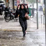 Κακοκαιρία σε δύο κύματα: Ισχυρές καταιγίδες και χαλάζι έως την Τρίτη – Ποιες περιοχές επηρεάζονται