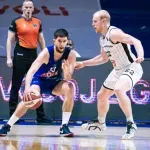 Haos na meču ABA lige u Podgorici: Sukob na terenu, uletelo obezbeđenje, igrači završili u prvom redu tribina