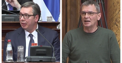 Mister Prezident, donesite detektor laži i priključite se: Ćutin govor u Skupštini zbog kojeg je Vučić „prevrtao“ očima VIDEO