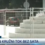 „Sekretarijat za odbranu i vanredne situacije Beograda naručilac sata na kružnom toku Trga republike“