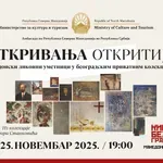 Otvaranje izložbe slika makedonskih autora od 25. novembra