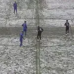 VIDEO Fudbal se u Srbiji igra i po snegu, pogledajte kako izgleda teren u Priboju
