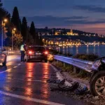 V 8 minutah dve nesreči med Portorožem in Strunjanom: Oba mlada voznika pijana