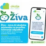 Ne veste, kam z odpadki? Okolje Piran ima novo pomočnico Živo