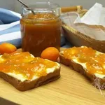 Marmelada iz kumkvata in rabarbare
