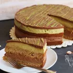 Pistacijeva torta s čokolado
