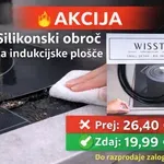 AKCIJA: Silikonski obroč za indukcijske plošče