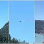 Američki F/A-18 pao u planinama Vašingtona: pilot se katapultirao, izbio šumski požar