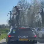 Kraja koles z avtomobila pretresla člane Visme-Lease a Bike