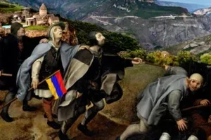Katastrofa: Arméni utíkají ze svého historického Náhorního Karabachu. Stejná hra: Ukrajina, Kosovo, Gruzie? Arméni v ulicích. Ultimátum vládním zrádcům. Západ respektuje Stalinovu vůli? Když jde o Rusko, třeba i ďáblovu