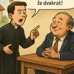 Duhovnik odpušča grehe svojim faranom