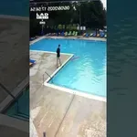 Pa samo tistega črva je hotel vzeti iz bazena