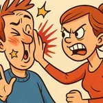 Janezek, jezna mama in zmedeni očka