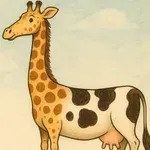 Zakaj obstaja križanec med kravo in žirafo