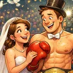 Kako žena opiše svojega moža, ki se ukvarja z boksom?