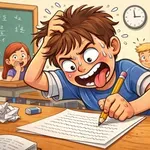 Janezek napiše spis o mami