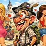 Hodi Janez po mestu in misli na ženo