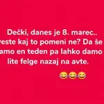 Veselje moških ob 8. marcu