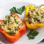 Paprike punjene šampinjonima