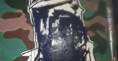 Mural Ratku Mladiću premazan crnom farbom: „Srećan 9. novembar svima koji slave“