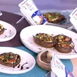 Mανιτάρια γεμιστά με φέτα και απάκι