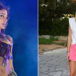 Μαριέττα Χρουσαλά: Στη συναυλία της Ελένης Φουρέιρα με φούξια σορτς!