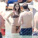 Στη Μύκονο Σαμπάνης - Σαρρή: Tα φιλιά στη θάλασσα & το λεοπάρ μπικίνι