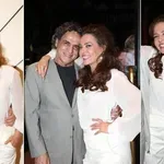 Δήμητρα Ματσούκα: O Πέτρος Κόκκαλης και οι γονείς της στην πρεμιέρα της