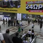 Κανονικά η 24ωρη λειτουργία μετρό και λεωφορείων το Σάββατο