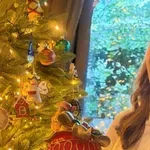 Μάρα Ζαχαρέα: Το εντυπωσιακό δέντρο που στόλισε στο σαλόνι της