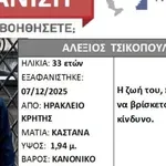 Μυστήριο με την εξαφάνιση 33χρονου γιατρού στην Κρήτη