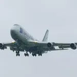 Redek prizor na Brniku: pristal je jumbo jet #video