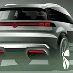 Uradno: skice novega Volkswagnovega SUV, na cestah že leta 2027 #foto