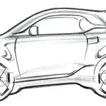 Uradna skica: Smart, Mercedes in Geely vračajo svoj mali mestni avtomobil