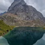 Pod mogočnimi vrhovi do najlepšega jezera v Karnijcih, Wolayer See #video