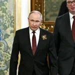 Vučić s Putinom v Moskvi o ruskem plinu. Bruselj tega ne odobrava.