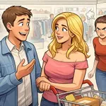 Izgubil je ženo v nakupovalnem središču