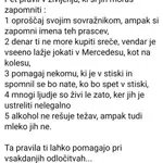 5 pravil v življenju, ki si jih je vredno zapomniti